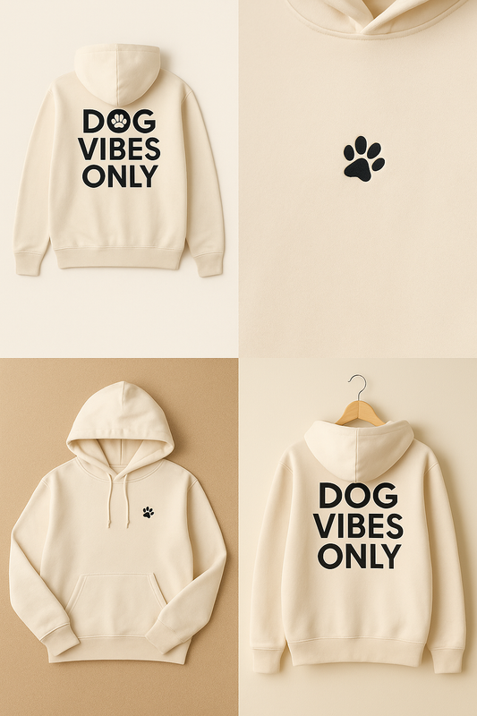 Everyday Cream Hoodie — Dog Vibes Only™